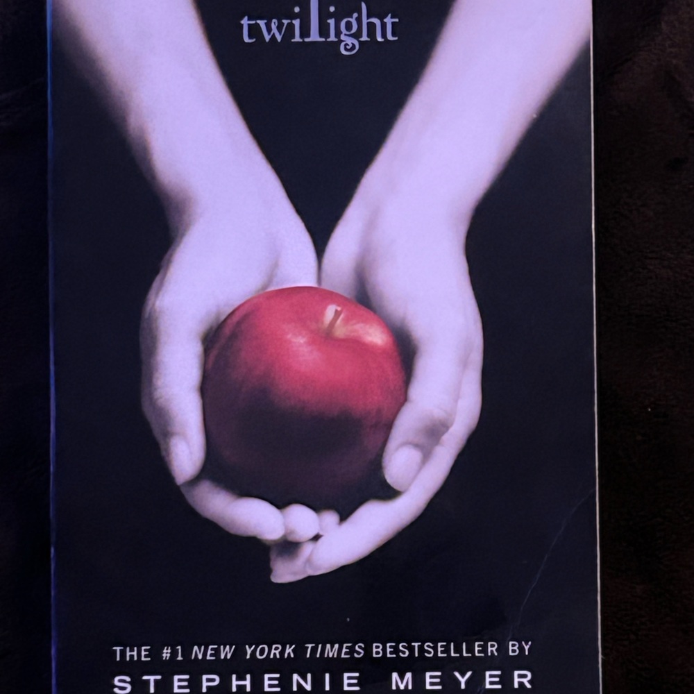 Twilight Book with Red Apple Cover